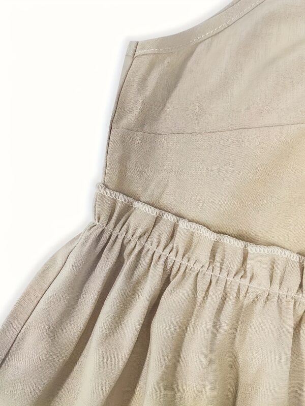 Beige Sol Mini Dress